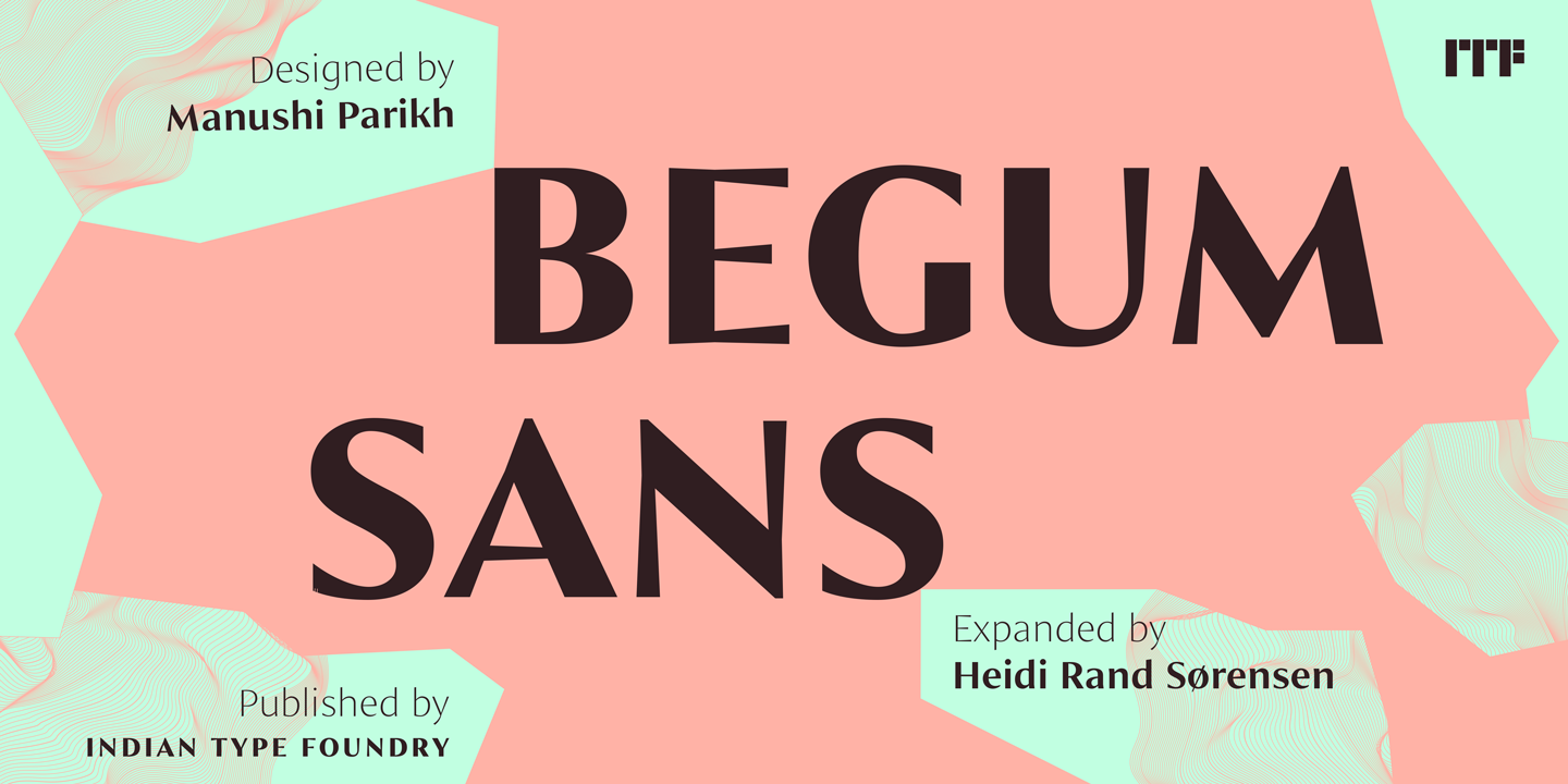 Example font Begum Sans #1